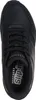 Top-down view of a black sneaker. Voir les images du produit