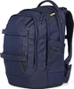 A blue denim backpack is shown against a white background. Voir les images du produit