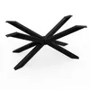 A black metal table base with a spider-like design, shown on a white background. Anteprima dell’immagine prodotto