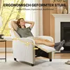 Yaheetech Fernsehsessel Relaxsessel aus Cordstoff mit Produktbild-Vorschau 2