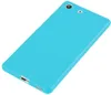 Cadorabo Schutzhülle für Sony Xperia M5 Hülle in Blau TPU Produktbild-Vorschau 3