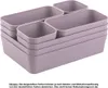 Organizer per cassetti Gariella, set da 8 pezzi, color Anteprima dell’immagine prodotto 2