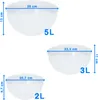 3 pezzi Ciotola da cucina Ciotola in plastica 2/3/5L per Anteprima dell’immagine prodotto 3