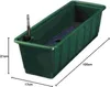 Geli Balconnière AQUA GREEN Anthracite 100 cm avec système Voir les images du produit 3