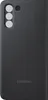 A black Samsung phone case is shown from the back. Voir les images du produit