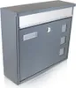 Bituxx Design Wandbriefkasten Grau MS-16057 Produktbild-Vorschau 1