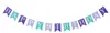 Oblique Unique Happy Birthday Girlande Banner 2m Geburtstag Produktbild-Vorschau 3