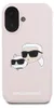Karl Lagerfeld Klhmp16Sskchpplp Iphone 16 6.1 Pink/Pink Voir les images du produit 3
