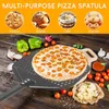 Pizzaschaufel, 12 Zoll Pizzaschieber aus rostfreiem Produktbild-Vorschau 4