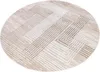 Tapiso Koberec CRYSTAL Round Béžová hnědá krémová Obývací Náhled obrázku produktu 8