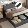 Fortuna Lai Polsterbett 140x200cm mit USB, Jugendbett Produktbild-Vorschau 9