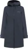 A studio shot of a dark blue parka jacket. Produktbild-Vorschau
