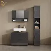Mobile bagno alto Livinity Ronco Antracite lucido 30 x 192 Anteprima dell’immagine prodotto 2