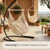 Fotel wiszący XXL 185x130cm fotel wiszący 2 osobowy fotel Podgląd zdjęcia produktu 14