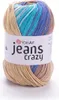 YarnArt Jeans Crazy 8207 blau-braun-Töne Produktbild-Vorschau 2