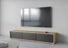 Závesný TV stolík IRVING 1 - dub olejovaný / antracitový Náhľad obrázku produktu 5