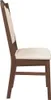 vidaXL Sedie da pranzo con cuscino 2 pz. Legno massiccio Anteprima dell’immagine prodotto 6