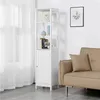 Yaheetech Hochschrank, Badezimmerschrank, Standregal, Produktbild-Vorschau 2