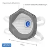 VEVOX® FFP3 Maske mit Ventil – 5er, 10er oder 20er Set – Produktbild-Vorschau 8