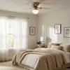 Ventilatore da soffitto Ugo 76 cm Bianco / Grafite con luce Anteprima dell’immagine prodotto 18