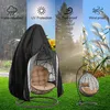 Ochranný obal na zahradní křesla ve tvaru vajíčka se zipem, Náhled obrázku produktu 3