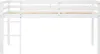 Homestyle4u Hochbett Weiß 90x200 Massivholz Kinderhochbett Produktbild-Vorschau 17