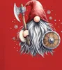 Wikinger Gnom Wichtel Weihnachtself Axt - Weihnachten Produktbild-Vorschau 3