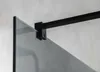 VARIO BLACK Sprchová zástěna, severské sklo, 700 mm Náhled obrázku produktu 3