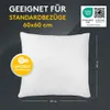 LILENO HOME 2er Set Kissenfüllung 60x60 cm - 40°C Produktbild-Vorschau 5
