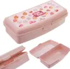Portapranzo rosa con affascinante motivo a torta e chiusura Anteprima dell’immagine prodotto 6