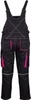 Nizo B KINDERLATZHOSE IN SCHWARZ PINK Gr. 128 Mädchenhose Produktbild-Vorschau 2