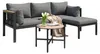Gartenmöbel-Set Eckgarnitur mit Sofa, Couchtisch & Produktbild-Vorschau 11
