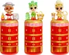 Three LOL Surprise dolls are displayed on top of their respective storage units, which are decorated with cherry and heart motifs. Náhled obrázku produktu