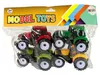 Lean Toys Satz von Ackerschleppern Bauernhof 4 bunte Stücke Produktbild-Vorschau 5