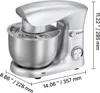 VEVOR impastatrice robot da cucina, impastatrice da 1500 W Anteprima dell’immagine prodotto 8