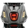 Motorroller Napoli 125 ccm 85 km/h EURO 5+ silber-schwarz Produktbild-Vorschau 7