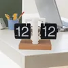 Vintage flipové stolové hodiny - automatický mechanizmus Náhľad obrázku produktu 7