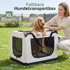 Faltbare Hundebox Transporttasche Transportbox Auto Katze Produktbild-Vorschau 8