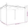 Pergola mit Schiebedach Anthrazit 295x292x230 cm Produktbild-Vorschau 8