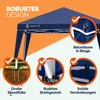 CASARIA Pavillon Capri 3x3m Pop-up Blau Produktbild-Vorschau 3