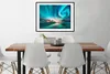 MuchoWow® MuchoWow® Gerahmtes Poster Nordlichter - Schnee - Produktbild-Vorschau 3