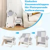 COSTWAY 6-in-1 Kinder-Tisch & Stuhl Set, Kindersitzgruppe Produktbild-Vorschau 8