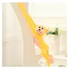 Plüsch-Affenmaskottchen mit Ton, gelb, 80 cm Produktbild-Vorschau 1