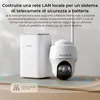 Reolink Argus PT Ultra+Pannello solare x2 con Home Hub, set Anteprima dell’immagine prodotto 5