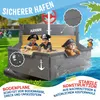 KIDIZ® Sandkasten Ahoi - Piratenschiff Boot Segelschiff aus Produktbild-Vorschau 4