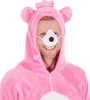 Kostüm Bärenoverall - pink, M Produktbild-Vorschau 4