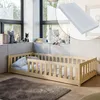 Lit d'enfant lit de sol 90x200 cm Lit avec matelas, Voir les images du produit 1