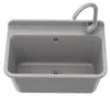 Granitan | Wirtschaftsspüle - LARGE - mit Siphon - Grau - Produktbild-Vorschau 4
