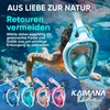 Die Preisgekrönte KAIMANA Schnorchelmaske für Kinder - Produktbild-Vorschau 6