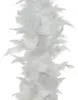 Ghirlanda albero di Natale boa sciarpa bianco Natale 150 cm Anteprima dell’immagine prodotto 3